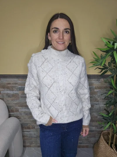 jersey punto blanco